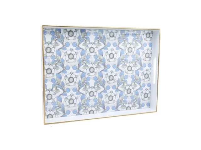 Leemxiiny Rectangle Serving Tray With Handles… Code