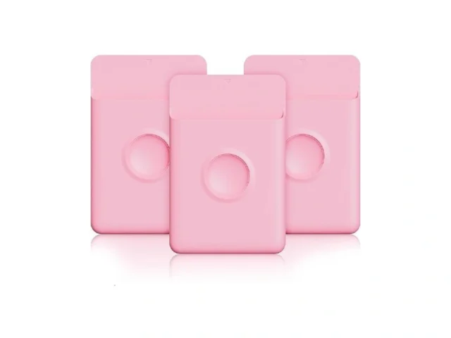 Ss Phone Wallet Stick On Phone Card Holder Silicone… Code