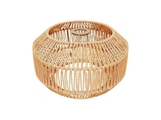 Lucorusc Hanging Light Rattan Lamp Shades Boho Lamp… Code