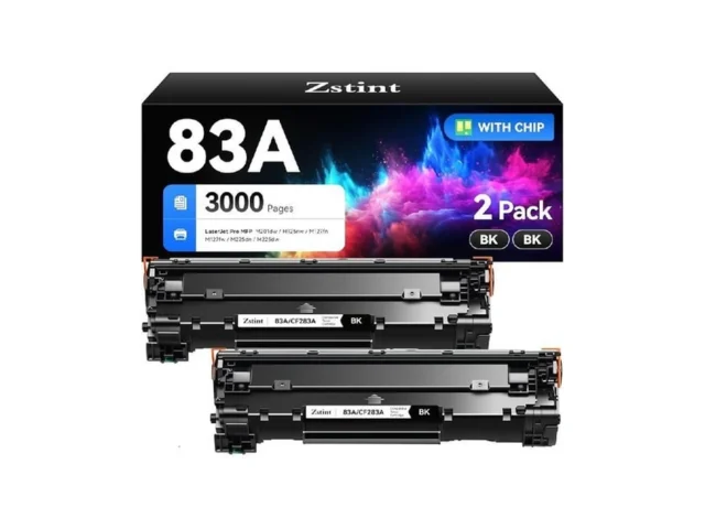 83a Black Toner Cartridge 2-pack Replacement For Hp…