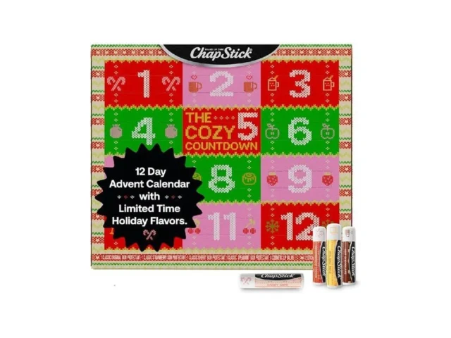 Chapstick Advent Calendar 2025 Cozy Countdown To… Coupon