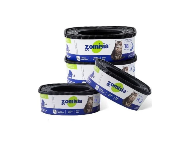 Zomisia 4 Pack Cat Litter Refill Bags… Code