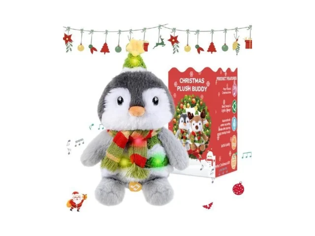 Llukeme Penguin Stuffed Animal Dancing Singing… Code
