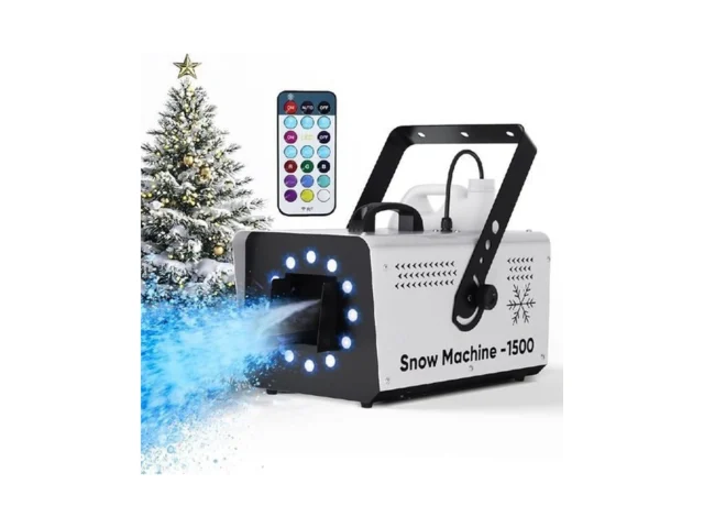 Upgrey 1500w Snow Machine For Outdoors And Indoors… Code