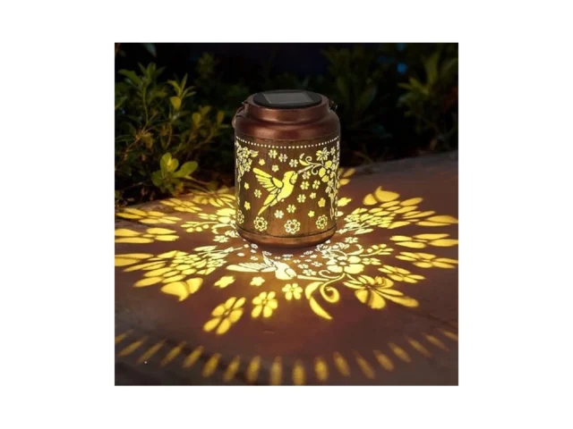 Ziowio Hummingbird Solar Lantern Outdoor Waterproof… Code
