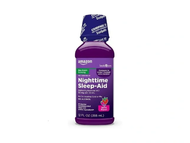Amazon Basic Care Night Time Sleep-aid Liquid For… Coupon