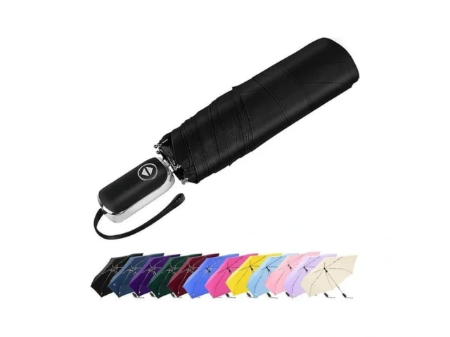 Lejorain Mini Automatic Umbrella For Travel – Flat… Code