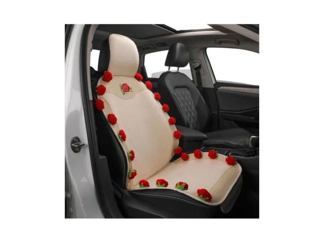 Custaura Car Seat Covers Handmade 3d Rose Design… Coupon