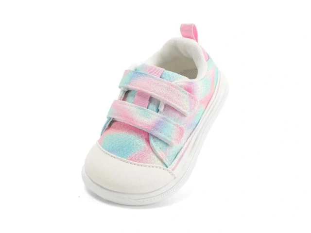 Noorkiz Toddler Shoes Girls Glitter Wide Toe Box… Code