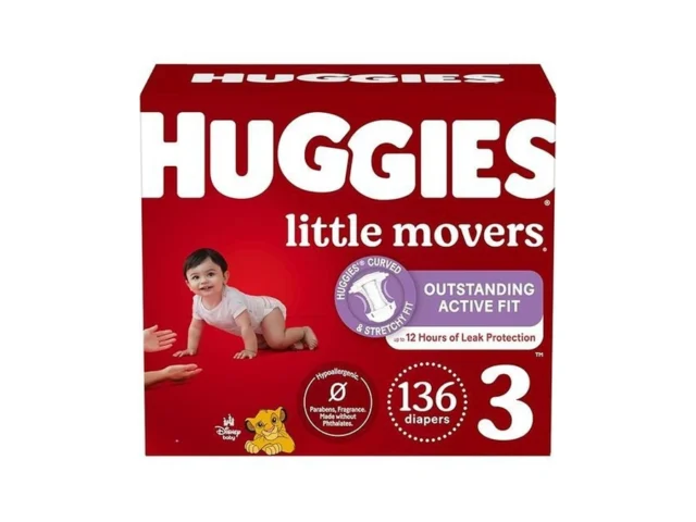Huggies Size 3 Diapers Little Movers Baby Diapers… Coupon