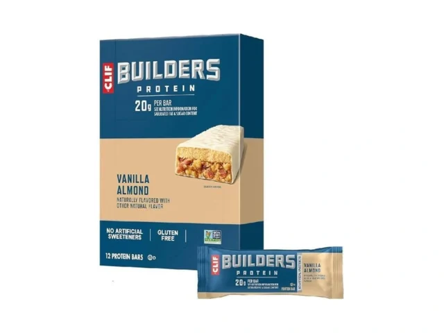 Clif Builders Protein Bars – Vanilla Almond Flavor… Coupon