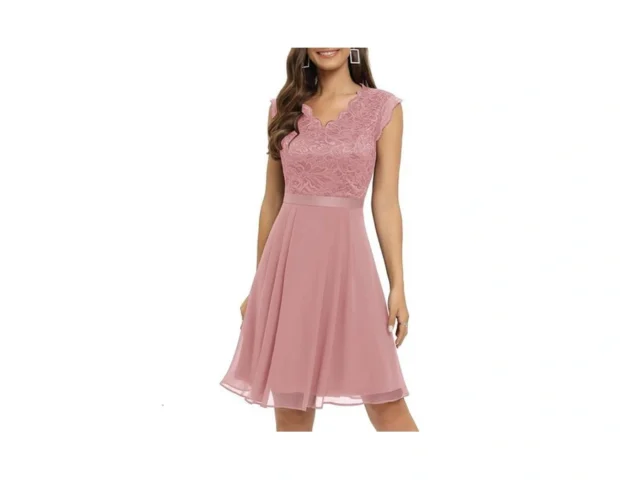 Dressystar Women S Formal Dresses V Neck Lace… Code