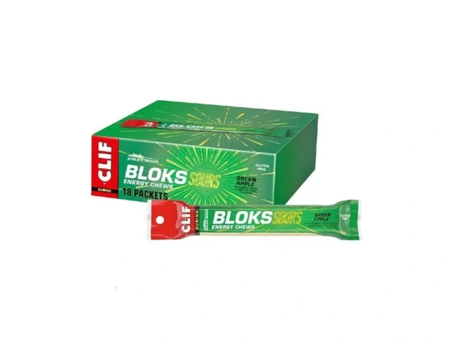 Clif Bloks Sours – Green Apple Flavor – Energy… Coupon