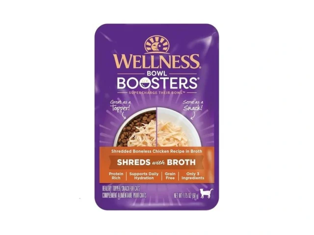 Wellness Bowl Boosters Wet Cat Food Topper Grain… Coupon