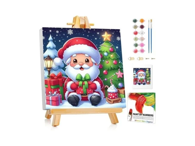 Xtcixal Winter Paint By Numbers Kit For Kids With… Code