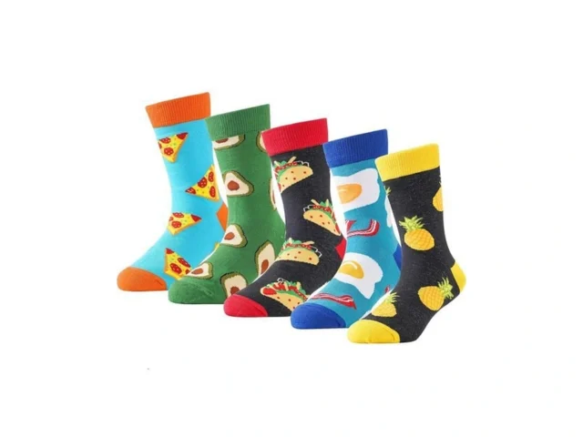 Crazy Socks For Kids Boys Socks 10-12 Years Old… Code