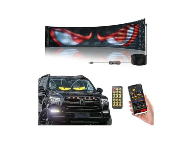 Qeeanmo Devil Eyes Light For Cars 23 4 X4 7… Code