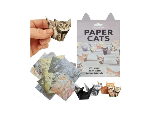 Paper Cats Origami Paper 50 Sheets Cat Origami Kit… Coupon