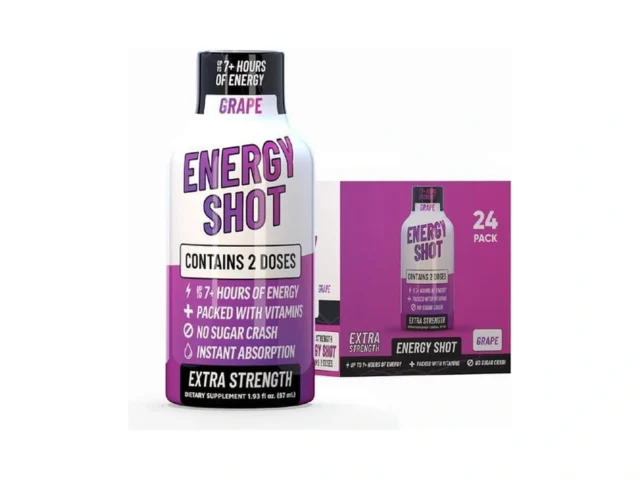 Grape Extra Strength Energy Shot 24 Pk 260mg… Coupon