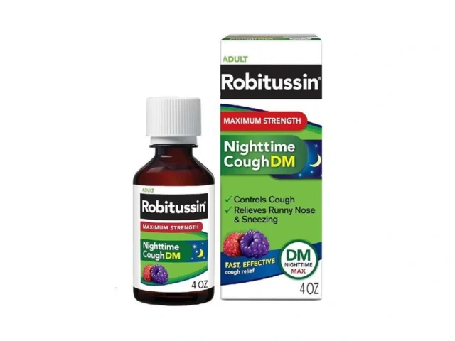 Robitussin Maximum Strength Nighttime Cough Dm 4 Fl Oz