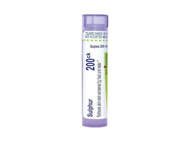 Boiron Sulphur 200c Homeopathic Medicine For Skin… Coupon