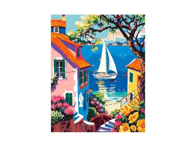 Ztotz Paint By Number For Adults Landscape Village… Code