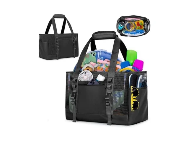 Yarwo Large Beach Tote Bag For Women Men 35 6l… Code
