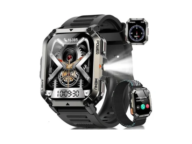 Military Tactical Smart Watches For Men 100-day… Code