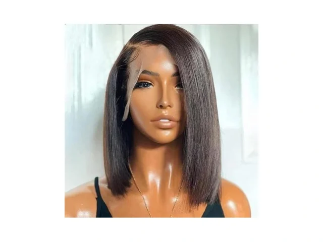 Thusiae Bob Wig Human Hair 13×4 Lace Frontal Short… Code
