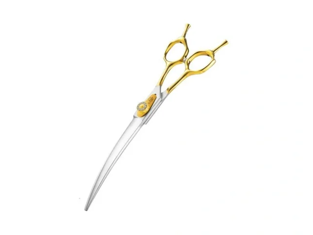 Ethyxe 7 Inch Curved Dog Grooming Scissors Made Of… Code
