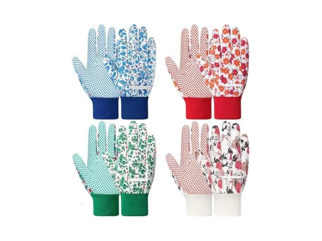 Dofowork Gardening Gloves – 4 Pair Garden Gloves… Code