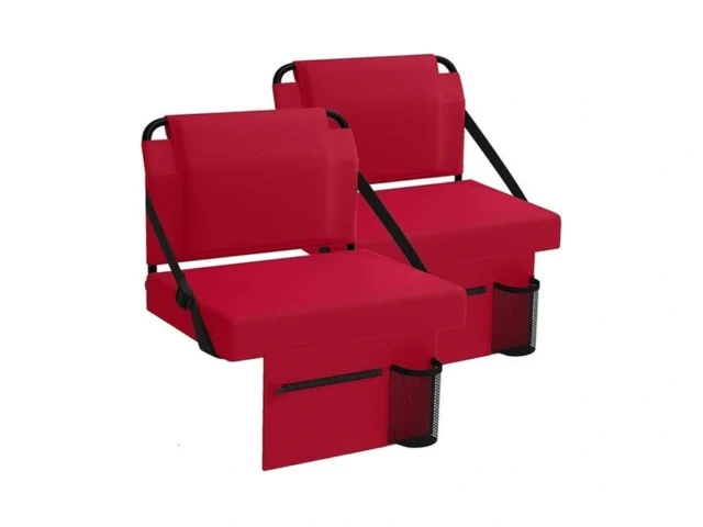Janiry Stadium Seat 2 Pack For Bleachers With Back… Code