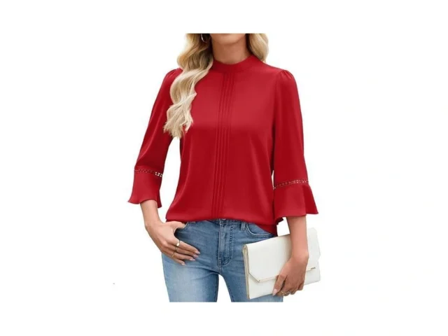 Funlingo 3 4 Length Sleeve Womens Tops Spring… Code