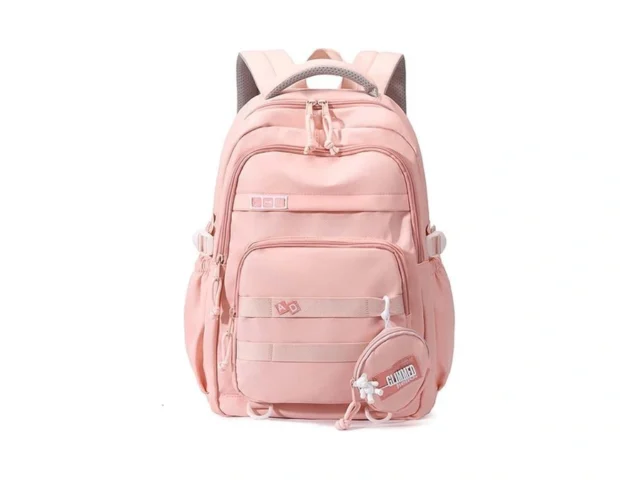 Mininai Preppy Aesthetic Backpack For Teen Girls… Code