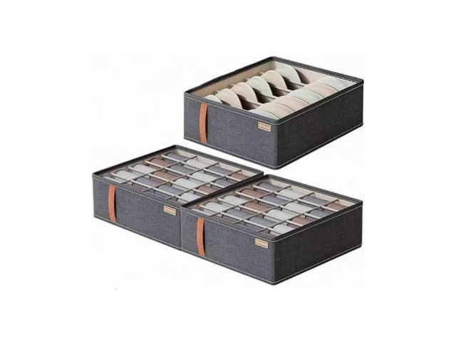 Aiqibao 3pack Wardrobe Clothes Organizer Foldable… Code
