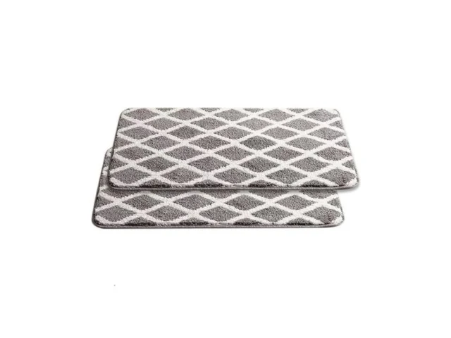2 Pcs Bathroom Rugs Entrance Floor Mat Absorbent… Code