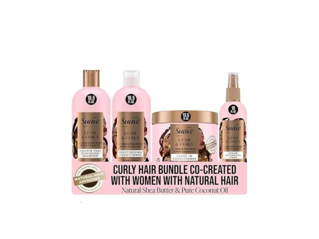 Suave Luscious Curly Hair Shampoo And Conditioner… Coupon