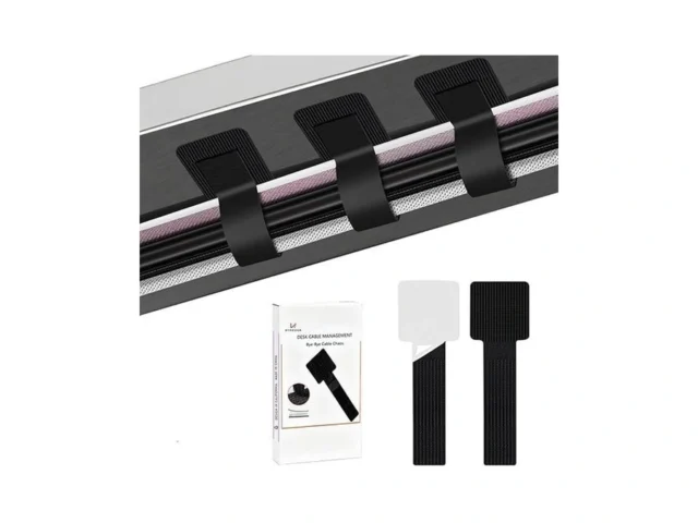 48pcs Upgraded Under Desk Cable Management Ties -… Code