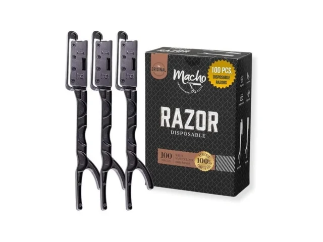 Professional Straight Razors For Men – 100 Pcs… Coupon