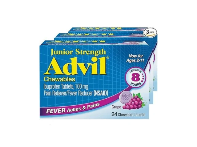 Advil Junior Strength Chewable Ibuprofen Pain… Coupon