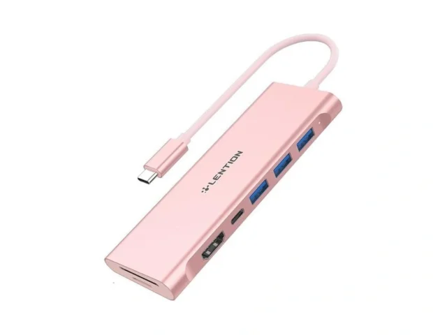 Lention 7-in-1 Usb C Multiport Hub With 4k Hdmi… Code