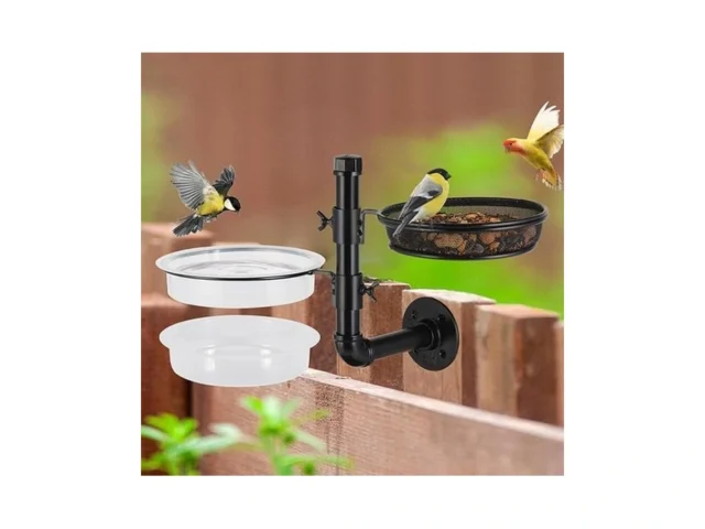 Urban Deco Wall Mounted Bird Feeder With Detachable… Code