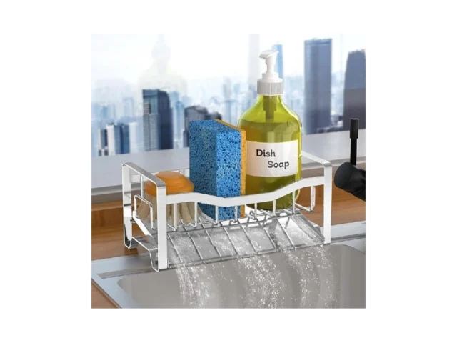 Maifan Stainless Steel Kitchen Sink Caddy Organizer… Code