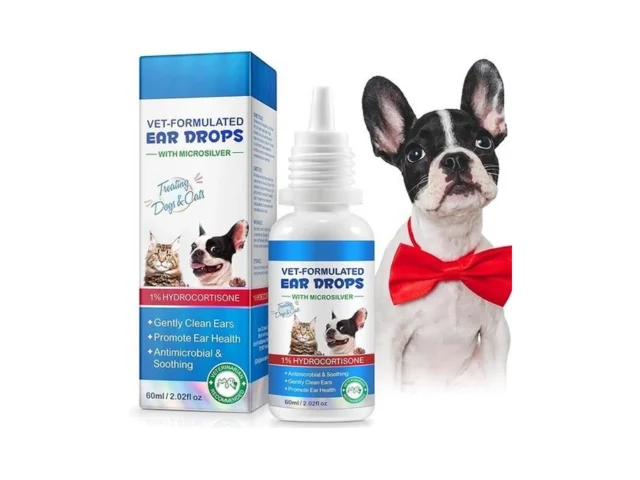 Maypjheh Ear Drops For Dogs Cat – 1 Hydrocortisone… Code