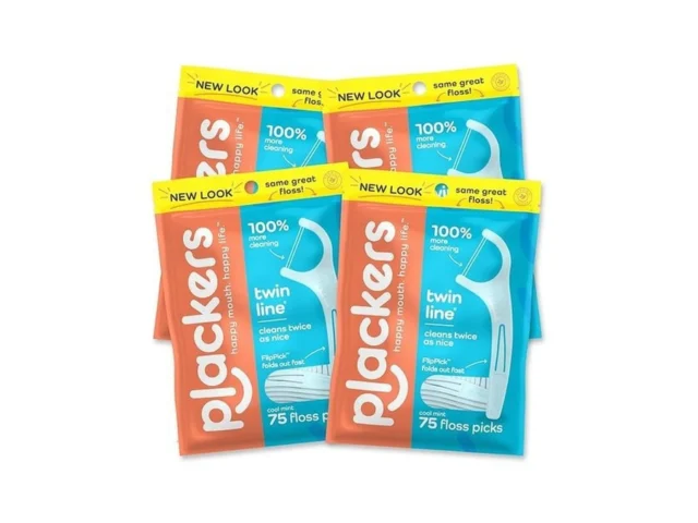 Plackers Twin Line Dental Floss Picks Dual-line… Coupon