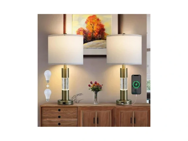 Serteaw Touch Control Table Lamp Set Of 2 – Gold… Code