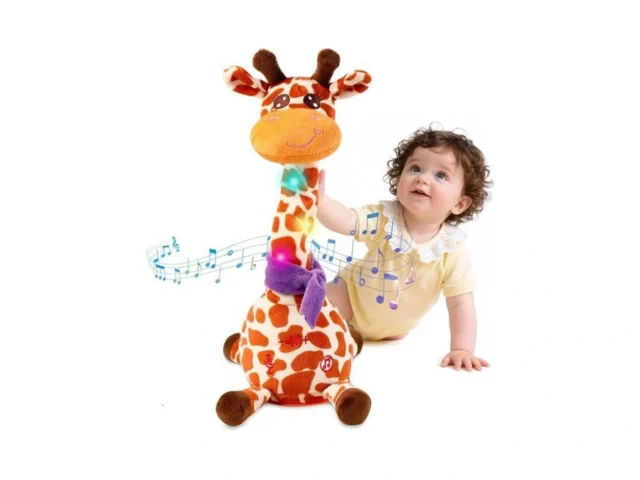 Llukeme Dancing Giraffe Toy Stuffed Animal Baby… Code