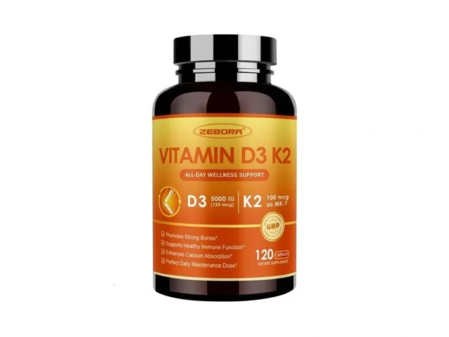 Zebora 6-in-1 Upgraded Vitamin D3 K2 Supplement… Code