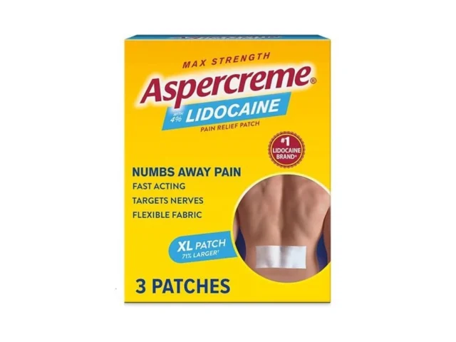Aspercreme Lidocaine Pain Relief Patch Xl For Back… Coupon