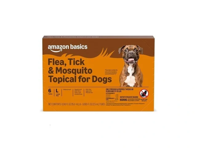 Amazon Basics Preventative Flea Tick Mosquito… Coupon
